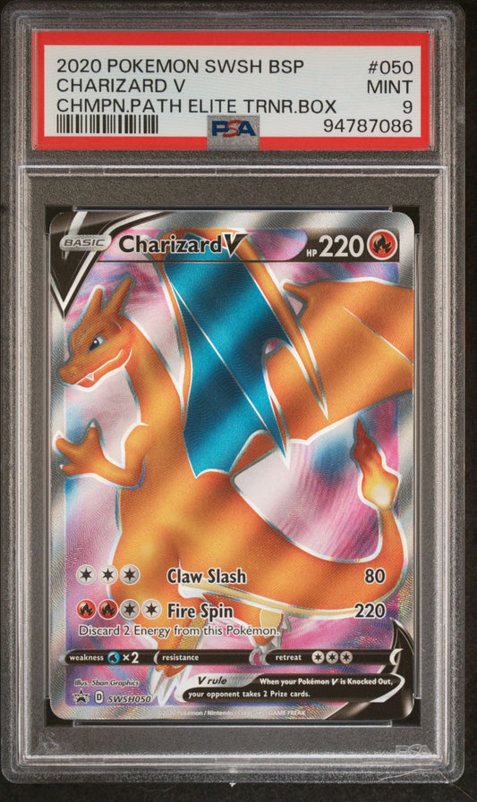 Charizard V - PSA 9