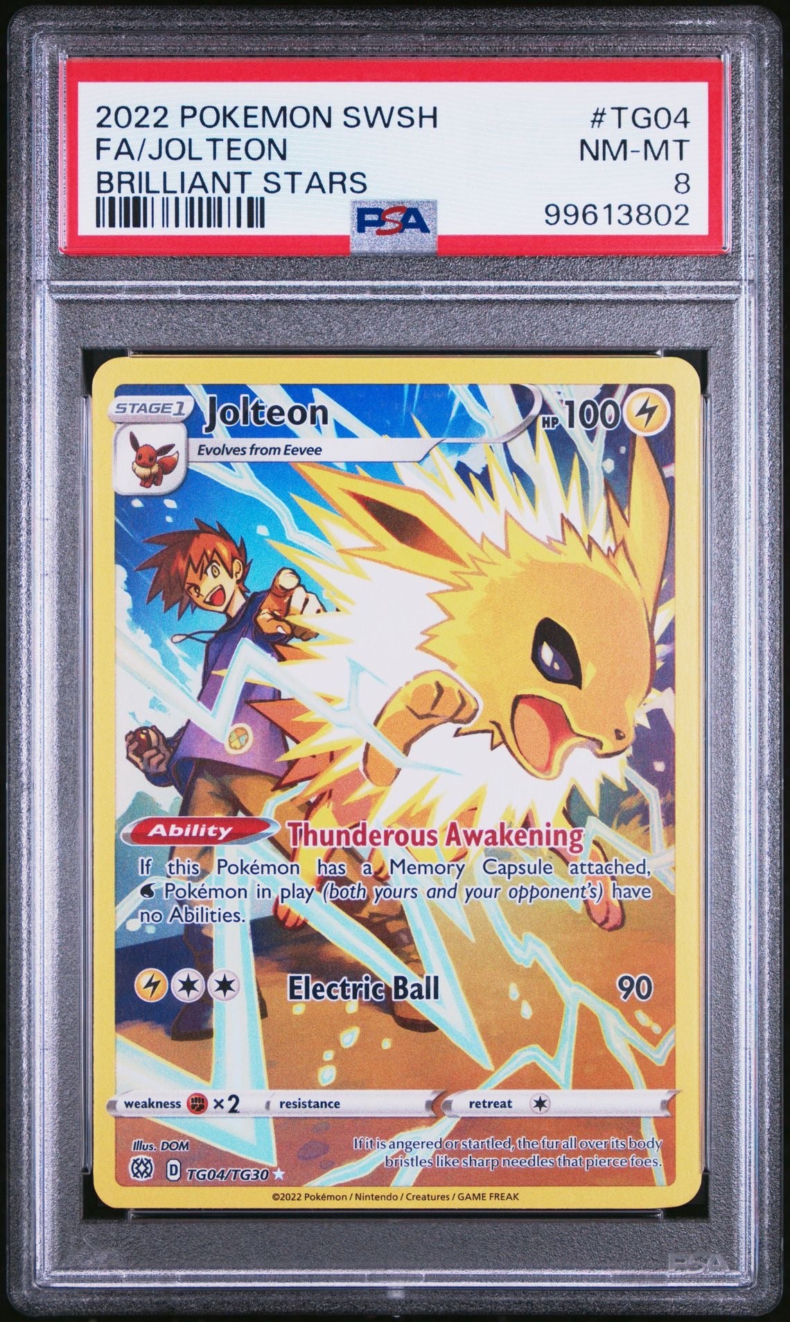 Jolteon - PSA 8