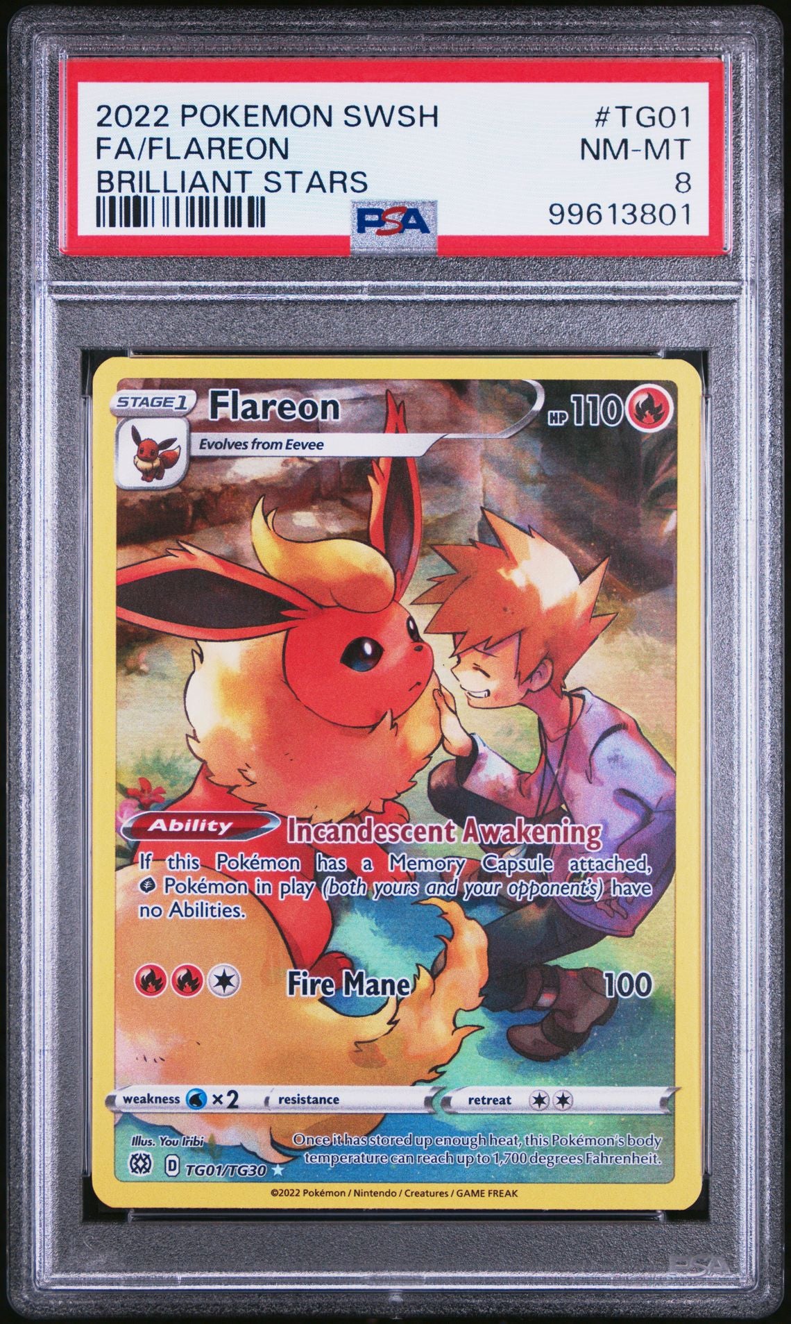 Flareon - PSA 8